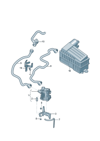 04E959135C-AIR PUMP, SECONDARY-AUDI A6