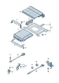 8U0907115K-Control unit-gasoline