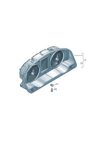 7E0920870H-CLUSTER ASSY-INSTRUMENT