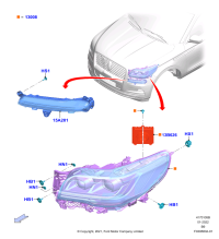 NL7Z13008A-Head lamp assy