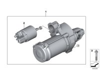 12417612815-STARTER MOTOR/E90-93/F01-02