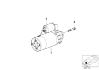 12417843526-STARTER 12V/1.7KW/11T-5(G30)