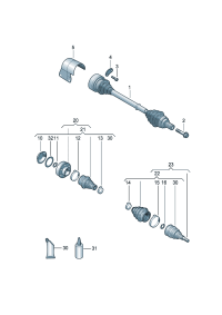 5ND407761H-Band f joint Shaft, half swing  D-20.01.2015