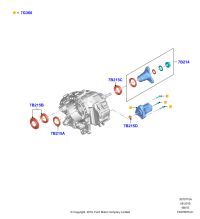 MB3Z7B215A-Gasket,???, CTV LINCOLN AVIATOR 2020-
