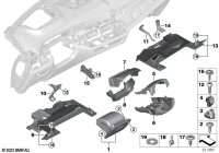 51459621103-Garnish, steering column, upr