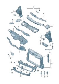 18D805705A-PORSCHE CAYENNE GUIDE LTRL RH
