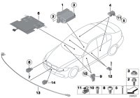 65779153119-SBE, weight sensing seat cushion