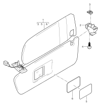 95573114102-Visor Artificial leather
