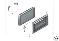 65509294912-Display, rear seat