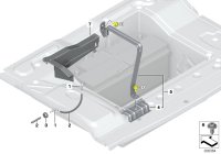 61217578828-BRACKET-BATTERY