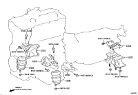 1236136220-INSULATOR, ENGINE MOUNTING, FRONT