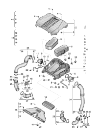 36A133843-ELEMENT, AIR CLEANER ATK412