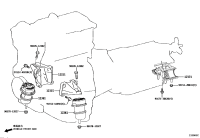 1236136141-INSULATOR, ENGINE MOUNTING, FRONT
