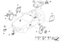 65776974366-B pillar sensor lh