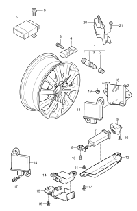 95561810300-Cont unit Tire pressure control