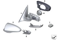 51168049331-M-outside mirror without glass to heat lh