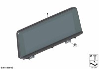 65505A065D2-Center inf.display (CID)