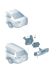 3G0907455A-BRACKET-CONTROL