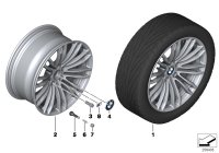 36112284250-Disc rim, light