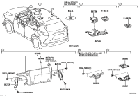8614078800-Receiver assy, radio & display