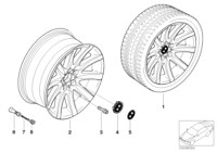 36116753241-Disc rim, light