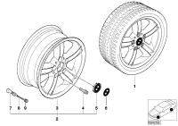 36111096138-Disc rim, light