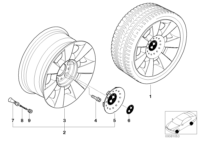 36116751763-Disc rim, light