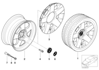 36116753236-Forging, light alloy disc rim