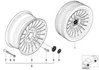 36111095049-Disc rim, light