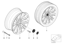 36116753240-Disc rim, light