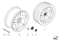 36116753238-Rim, light alloy disc polished