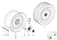 36111181840-Disc rim, light