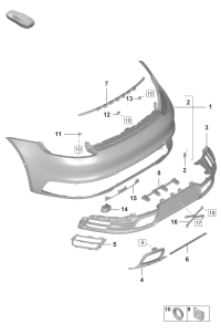 992807317-REINF ASSY-RAD CORE UPR