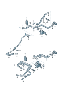 4G0819350B-Coolant hose