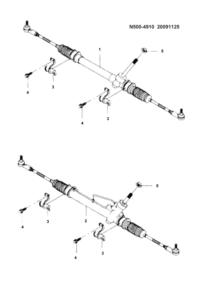 24515159-GEAR ASSY POWER STEERING