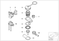 12521724690-Plug assy-diagnosis hood