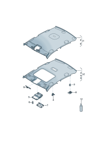 17G867501C-Molding a roof D  -09.05.2022