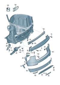 5M0807391A-Deflector, wheel opening