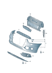 8U0807065D-COVER ASSY, PLASTIC