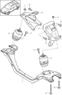 95810221560-Bracket-engine mounting