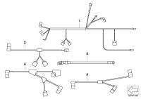 12517836163-Wiring harness-alternator/oil pump