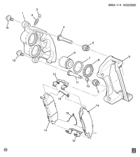 84323140-PAD KIT,FRT DISC BRK(INCLS 12,13)(ACDelco #171-1231)