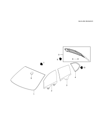 25855003-Grommet (in. 5), motor