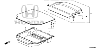 84400TSGH01ZA-Shelf assy-rr
