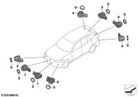 66209826785-Sensor black ultrasonic