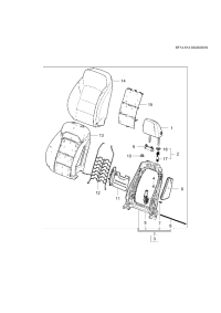84363641-Sab assy-fr seat otr (FSIAB china)