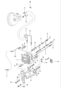 5X0614723-Tube, brake In jaw width: