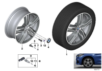 36109503053-Wheel rim, light