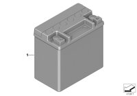 61219394648-Original BMW AGM battery