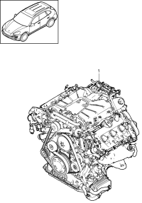 95810096003-Motor, spare Adj Tiptronic Unassembled Deprecated parts